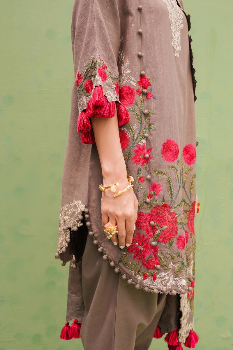 Muzlin By Sana Safinaz Stitched 3 Piece-Winter Collection