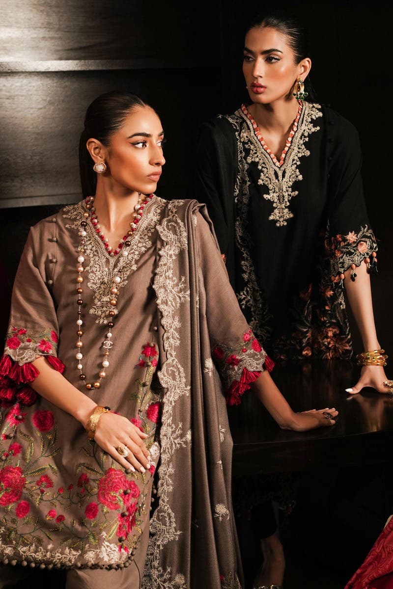 Muzlin By Sana Safinaz Stitched 3 Piece-Winter Collection