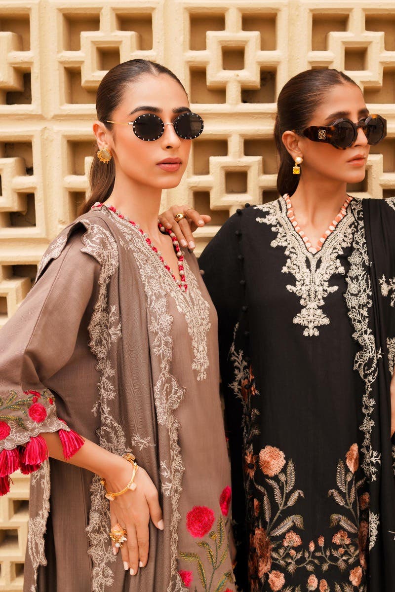Muzlin By Sana Safinaz Stitched 3 Piece-Winter Collection