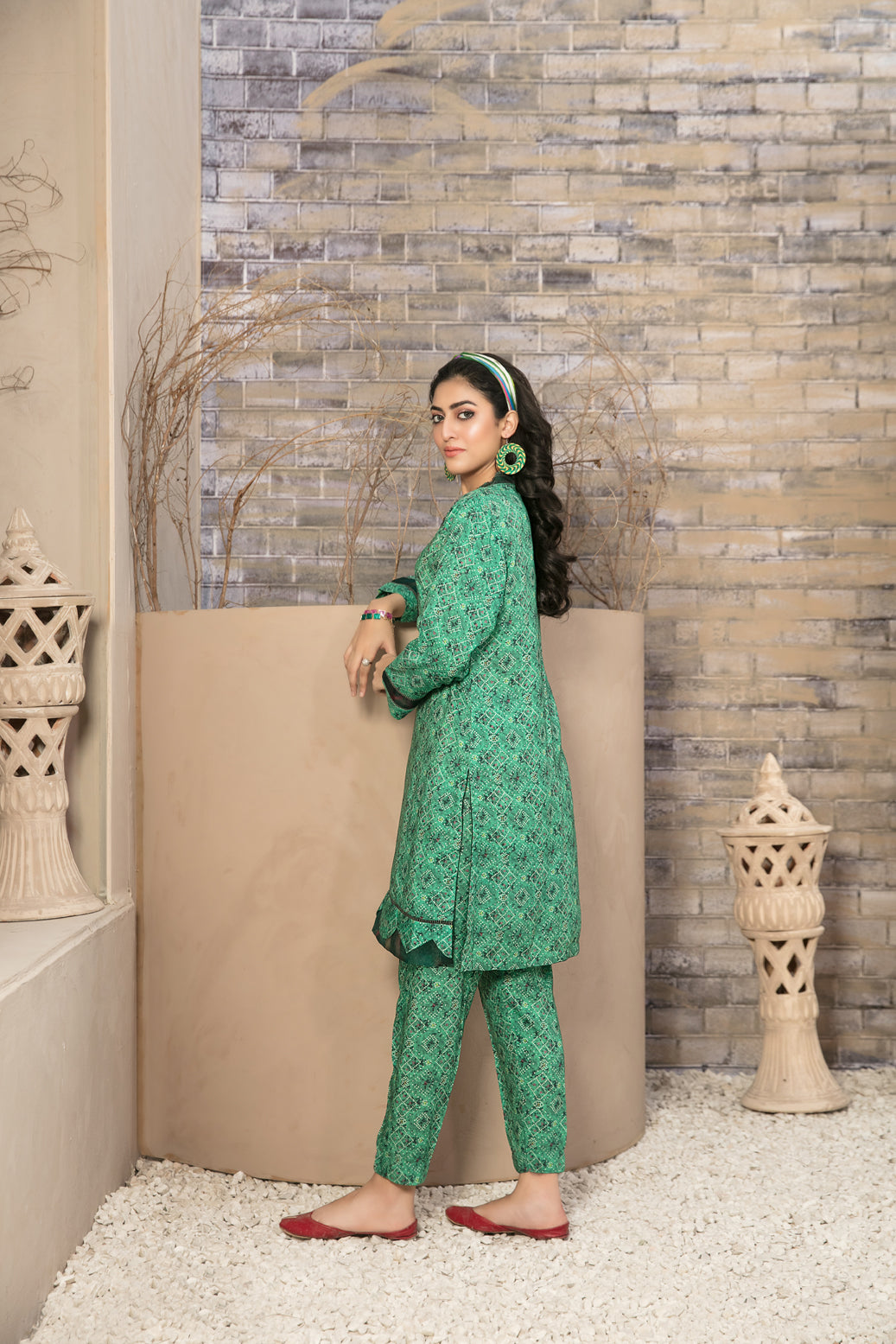 2 PIECE VISCOUS DRESS-TAWAKKAL