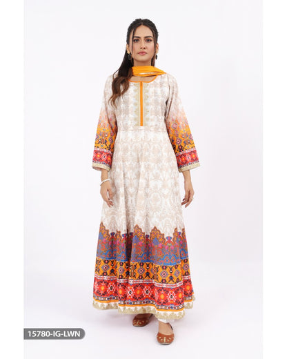 Casual Printed & Tilla Embroidered 3PCS Lawn Dress By Sha Posh – Umnaa