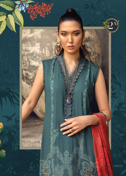3Pcs printed suit-Maria B
